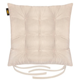 Siedzisko Ada ciemnokremowe 40x40