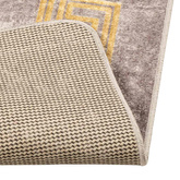 Chodnik dywanowy MARSA Szary 50 x 100 cm Poliester i PVC