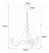 Lampa wisząca K-3990 z serii BARTEZ KAJA