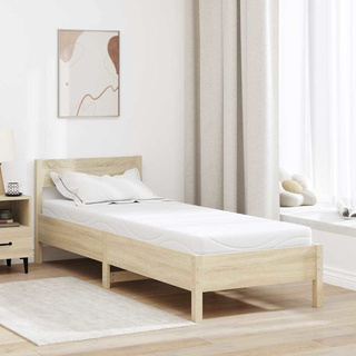 Materac Średni 70 x 200 cm Biały