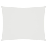 Prostokątny żagiel ogrodowy, tkanina Oxford, 3x5 m, biały