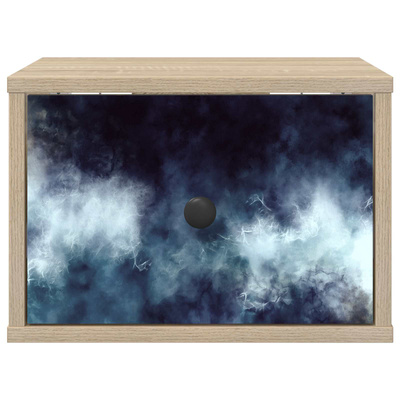 Ścienny stolik nocny RAALTE 2 szt. dąb Sonoma 36 x 33 x 25 cm