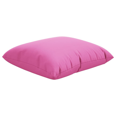 Poduszki rozrzucone Gładki z poduszką 4 pcs Różowy 60 x 60 cm