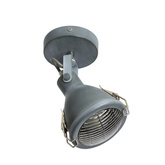 Lampa ścienna Candellux kinkiet Crodo 91-71101  E14 szary