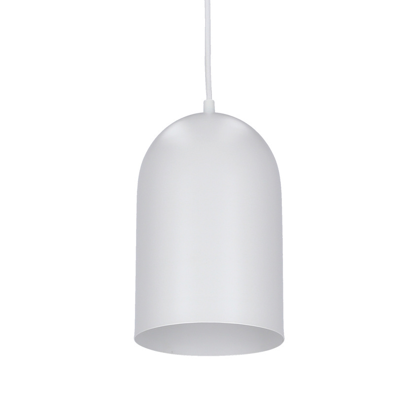 Lampa wisząca owalna biała 1xE27 Oss Ledea 50101184