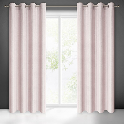 Zasłona Liv różowa 140x250