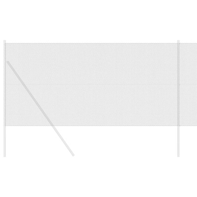 Ogrodzenie heksagonalne 1,2 x 50 m PVC Szary