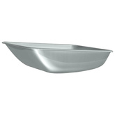 Zastąpienie tacy widlaka Srebrny 80 x 60 x 25 cm Stal