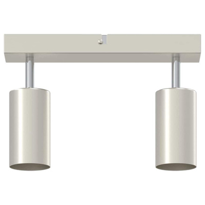 Reflektor sufitowy Z reflektorami Nikiel 26 x 6 x 16 cm Metal