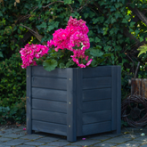 Donica drewniana antracyt W40/S39/D39