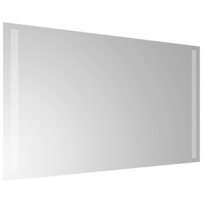 vidaXL Lustro łazienkowe z LED, 70x40 cm