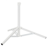 Stojak na parasol Biały Stal for 25-32 mm Pole