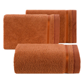 Ręcznik Abbie pomarańczowy 100x150