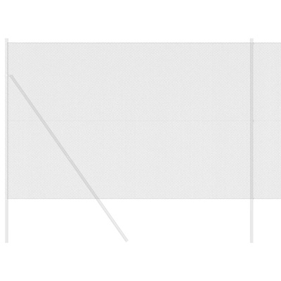 Ogrodzenie heksagonalne 1,6 x 10 m PVC Szary
