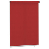 vidaXL Roleta zewnętrzna, 160x230 cm, czerwona, HDPE