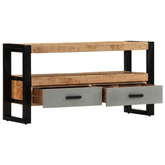 vidaXL Szafka pod TV, 100x30x50 cm, lite drewno mango
