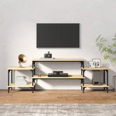 vidaXL Szafka pod TV, dąb sonoma, 157x35x52 cm