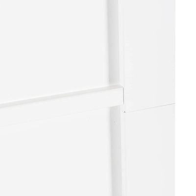 Drzwi przesuwne ORKDAL 83 x 202 cm Lite drewno sosnowe Biały