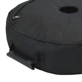 Podstawa do parasola na patio 60 x 60 cm Stal Czarny