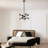 Lampa Wisząca szklane Kule Abruzzo Siera
