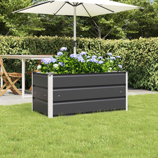 Donica Antracyt 100 x 50 x 45 cm Stal Galwanizowana