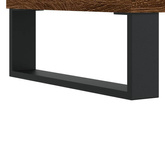 vidaXL Szafka pod TV, brązowy dąb, 100x34,5x44,5 cm