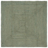 Dywany pokojowe Prostokątny Oliwkowy zielony 120 x 120 cm Juta