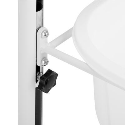 Brodzik do pedicure z regulowaną wysokością biały 104445