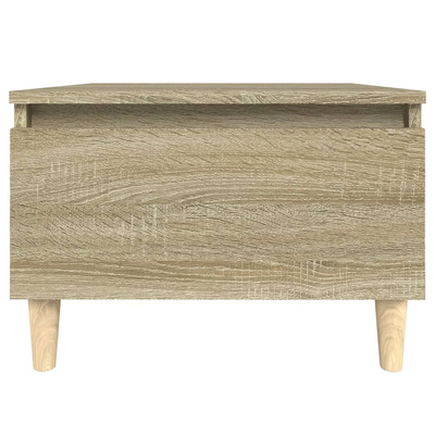vidaXL Stolik boczny, dąb sonoma, 50x46x35 cm, materiał drewnopochodny