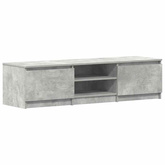 Szafka pod TV, betonowy szary, 140x40x35,5 cm