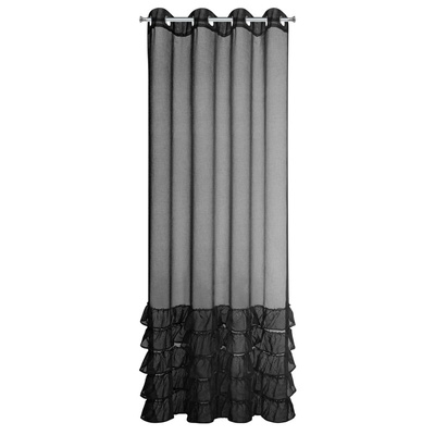 Firana Dani czarna 140x250