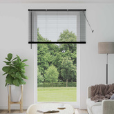 Żaluzja wenecka Czarny 213 x 150 cm 25 mm PVC