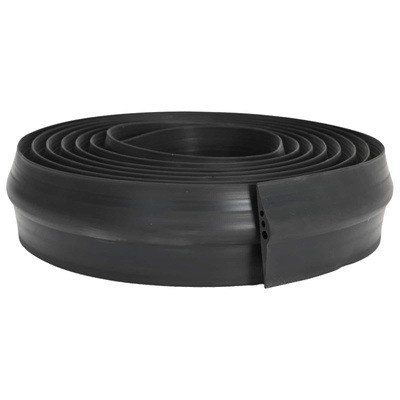 Uszczelka podłogowa do garażu Czarny 112 x 20 mm 4 m Guma EPDM
