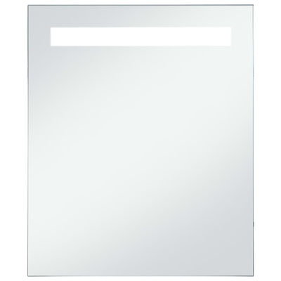vidaXL Ścienne lustro łazienkowe z LED, 50 x 60 cm