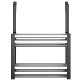 vidaXL Organizer pod zlewozmywak, 34x12x26 cm, aluminium