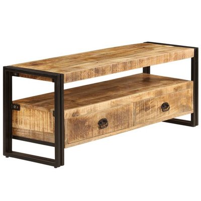 vidaXL Szafka pod TV, 120x35x45 cm, lite drewno mango