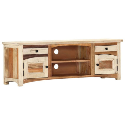Szafka pod TV, 120x30x40 cm, lite drewno odzyskane vidaXL