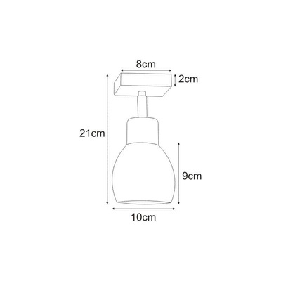 Kinkiet K-4574 z serii MIKA WHITE