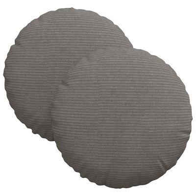 Poduszki na siedziska 2 pcs Jasnoszary ?30 x 13 cm