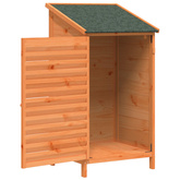 Shed ogrodowy brązowy 59 x 56 x 113,5 cm Drewno Świerkowe