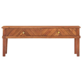 vidaXL Szafka pod TV, 110x40x41 cm, lite drewno akacjowe