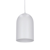 Lampa wisząca owalna biała 1xE27 Oss Ledea 50101184