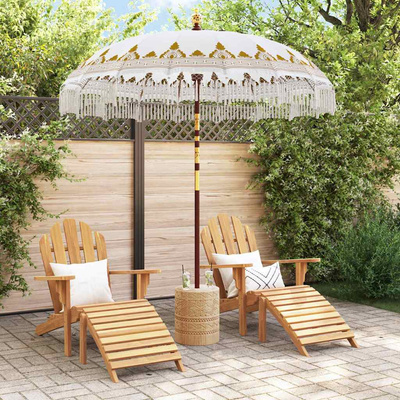 Baliński Parasol Kremowy 215 x 215 x 260 cm