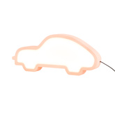 car lampa stołowa dla dziecka led iq kids różowy