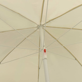 Parasol plażowy, piaskowy żółty, 240 cm