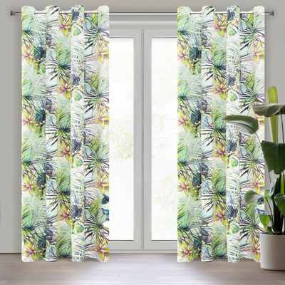 Zasłona Rommy biała 140x250