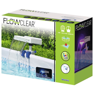 Wodospad basenowy Flowclear Soothing z oświetleniem LED Bestway