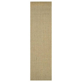 vidaXL Dywanik, naturalny sizal, 80x300 cm, zielony
