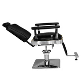 Hair System fotel barberski SM180 czarny  129874
