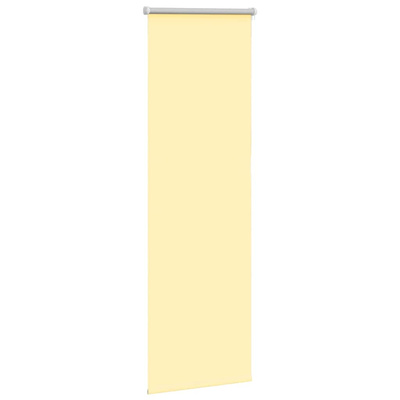 Roleta zaciemniająca Żółta 45x150 cm Szerokość tkaniny 40,7 cm